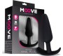 Moove Silicone Butt Plug Small Black