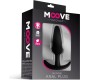 Moove Silicone Butt Plug Small Black
