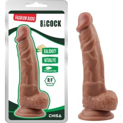 Chisa Dildo Dual Density Fashion 21 x 4.1 cm Latin
