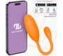 Intoyou App Series Logan Vibrating Egg with App Unibody Silicone Orange