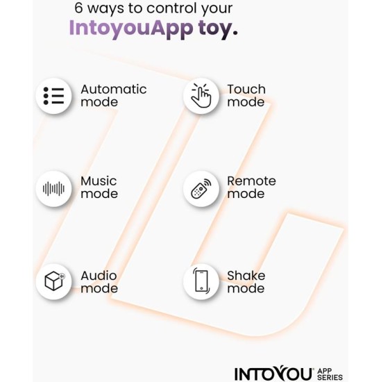 Intoyou App Series Logan Vibrating Egg with App Unibody Silicone Orange