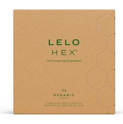 Lelo HEX Condoms Organic 36 units