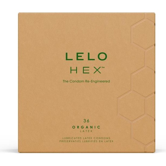 Lelo HEX Condoms Organic 36 units