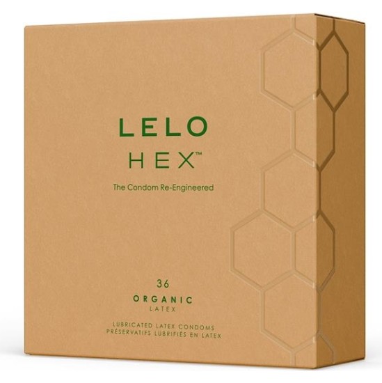 Lelo HEX Condoms Organic 36 units