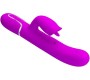 Prettylove Gigi Vibrator Licking and Thumping Fuchsia