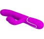 Prettylove Gigi Vibrator Licking and Thumping Fuchsia