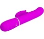Prettylove Gigi Vibrator Licking and Thumping Fuchsia