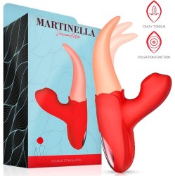 Martinella Double Stimulator Crazy Tongue and Pulsation
