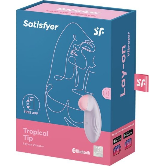 Satisfyer Tropical Tip with APP Satisfyer Connect Lilac