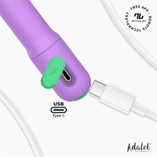 Adalet Gently G-Point Vibrator with APP Lavender