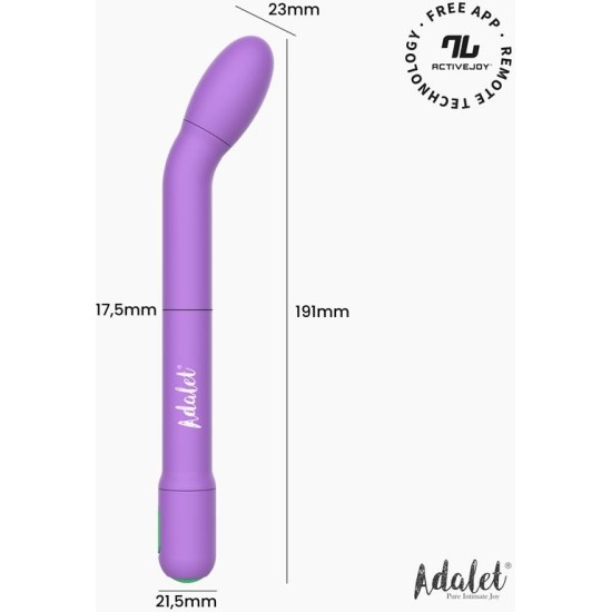 Adalet Gently G-Point Vibrator with APP Lavender