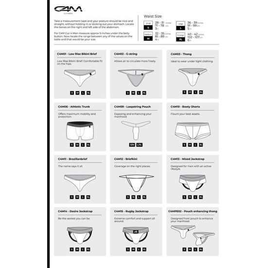 Cut4Men C4MSPXBUL01 Low Rise Bulge Brief Scarlet