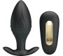 Prettylove Regina Royal Butt Plug with Remote USB