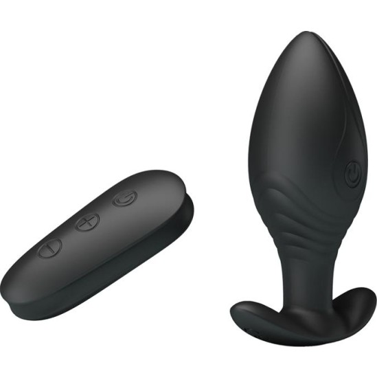 Prettylove Regina Royal Butt Plug with Remote USB