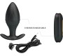 Prettylove Regina Royal Butt Plug with Remote USB