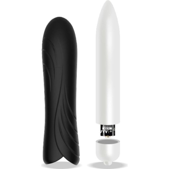 Latetobed Bilie Easy Quick Vibrating Bullet Silicone Black