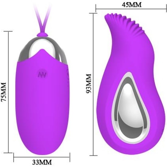 Prettylove Pretty Love Vibrador a Control Remoto Eden CL40