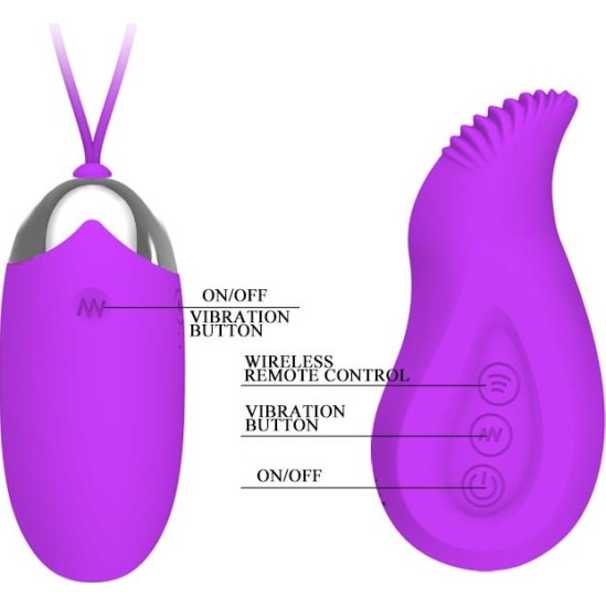 Prettylove Pretty Love Vibrador a Control Remoto Eden CL40