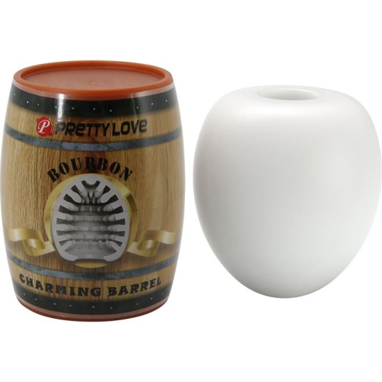 Prettylove Bourbon Barrel Shaped Male Masturbator