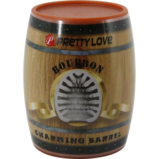 Prettylove Bourbon Barrel Shaped Male Masturbator