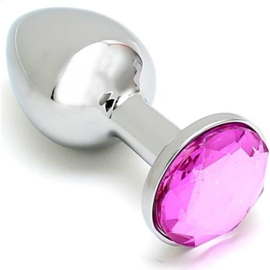 Rimba Toys Metal Butt Plug Sofia Pink Jewel