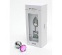 Rimba Toys Metal Butt Plug Sofia Pink Jewel