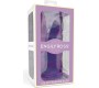 Dildox By Engily Ross Color-Changing Dildo Purple to Pink Size M 17 cm