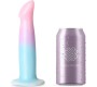 Dildox By Engily Ross Dildo Dildo with Vibration and Suction Cup Gradient Colour 17 cm