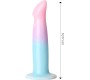 Dildox By Engily Ross Dildo Dildo with Vibration and Suction Cup Gradient Colour 17 cm