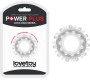 Lovetoy Penis Ring Power Plus Clear