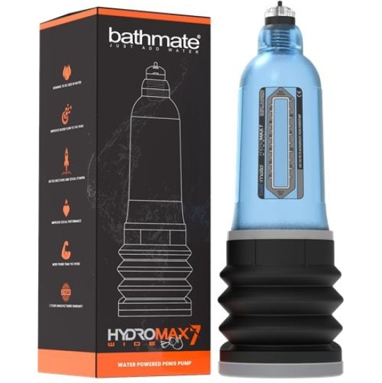 Bathmate Penis Pump Hydromax7 Wide Boy Blue