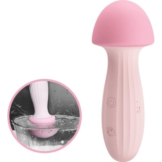 Prettylove Mushroom Vibe/Massager Silicone USB
