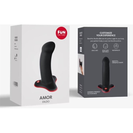 Fun Factory Amor Dildo Black/Red