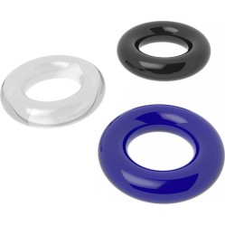 Lovetoy Pack of 3 Penis Ring Power Plus