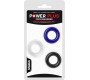 Lovetoy Pack of 3 Penis Ring Power Plus