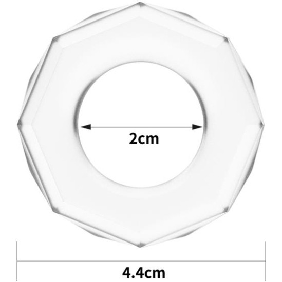 Lovetoy Penis Ring Power Plus Clear