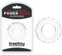 Lovetoy Penis Ring Power Plus Clear