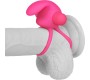 Lovetoy Double Vibrating Cockring Power Clit Duo Pink