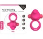 Lovetoy Double Vibrating Cockring Power Clit Duo Pink