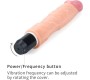 Lovetoy Dildo Flexi 9.5 with Vibration Flesh
