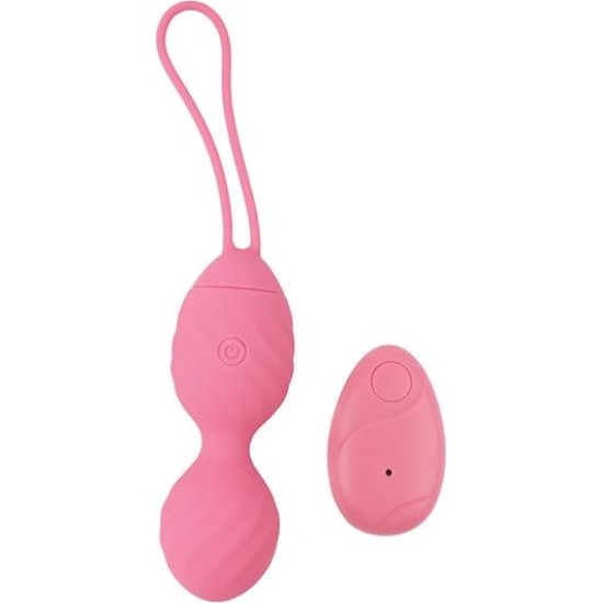 Chisa Huevo Vibrador Control Remoto Ridged USB Silicona 7.4
