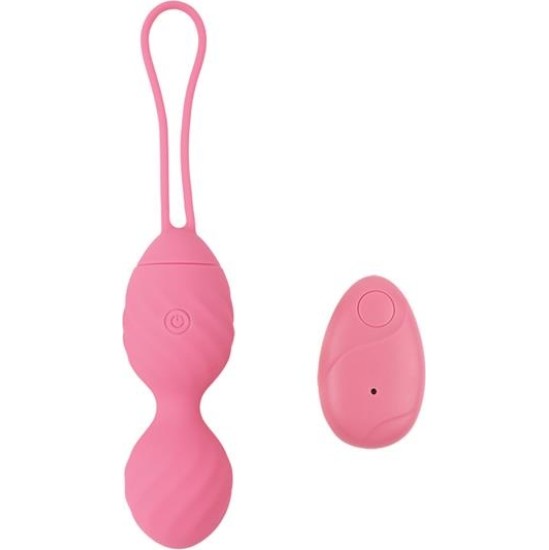 Chisa Huevo Vibrador Control Remoto Ridged USB Silicona 7.4