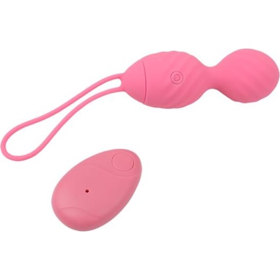 Chisa Huevo Vibrador Control Remoto Ridged USB Silicona 7.4