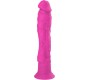 A-Gusto Vibrating Realistic Dildo Silicone Pink