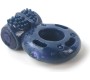 A-Gusto Vibrating Penis Ring Blue