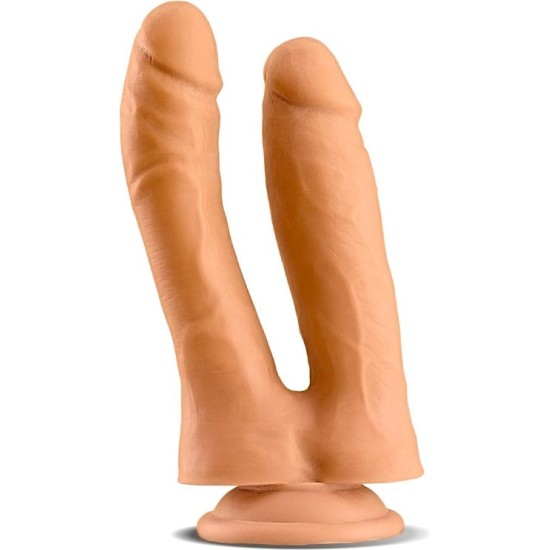 Max & Co Twin Double Realistic Dildo 7.1 Flesh