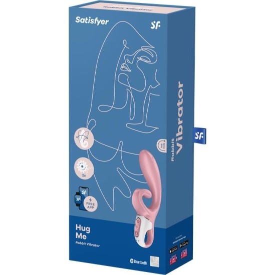 Satisfyer Vibe Hug Me with APP Satisfyer Connect Pink