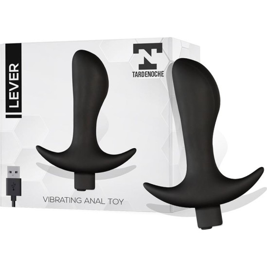 Tardenoche Lever Anal Plug with Vibration USB Silicone