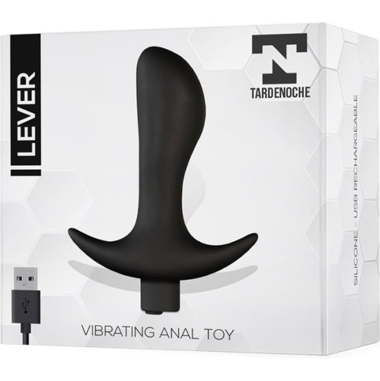 Tardenoche Lever Anal Plug with Vibration USB Silicone