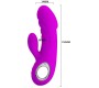 Prettylove Vibe Ansel USB Silicone Purple